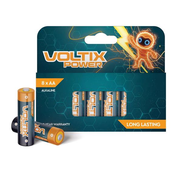 Voltix - AA - 8 pak - batterier