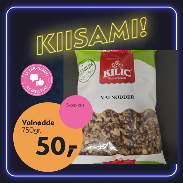 Valnødder 750gram
