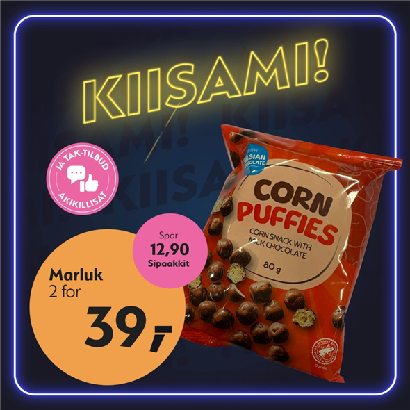 Corn puffies