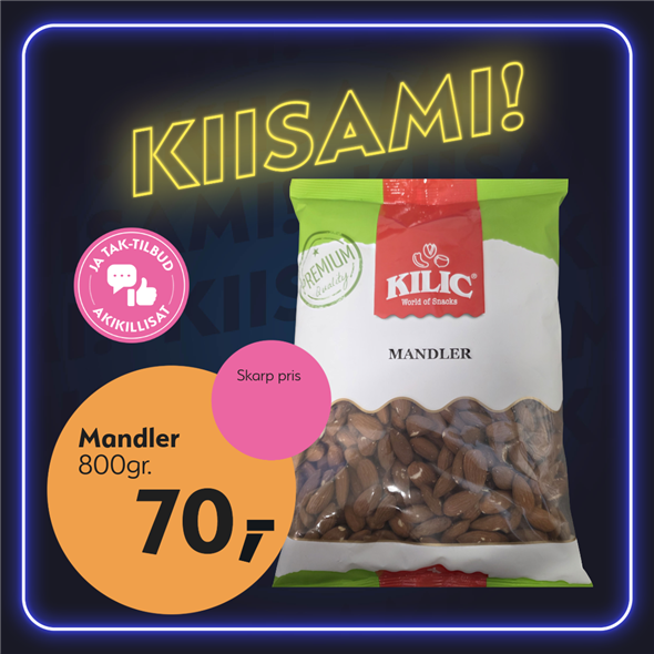 Mandler 800gram