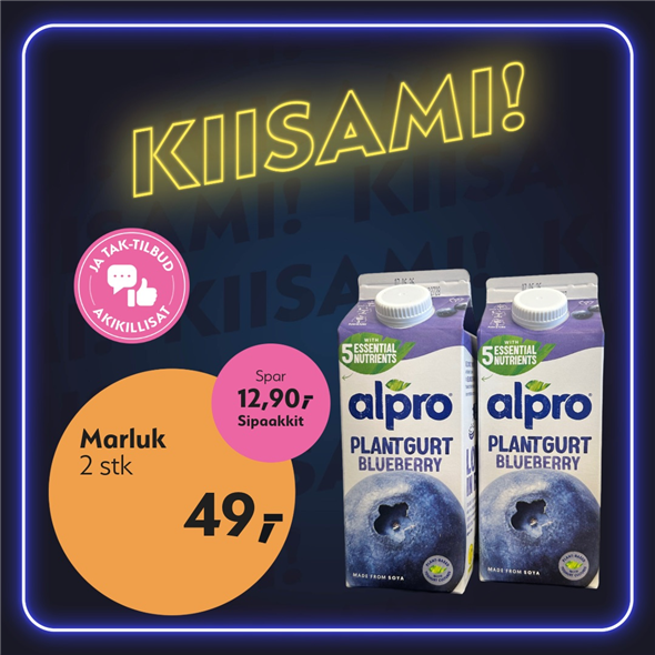 Alpro blåbær