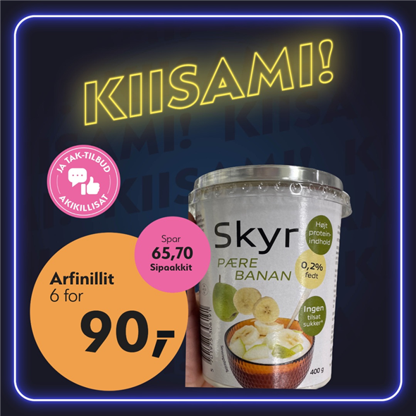 Pære/banan skyr